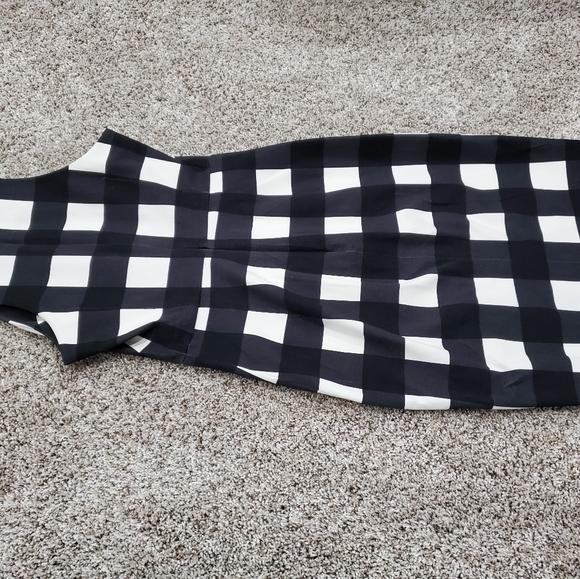Banana Republic Gingham Sheath Dress Size 6 - Picture 3 of 4